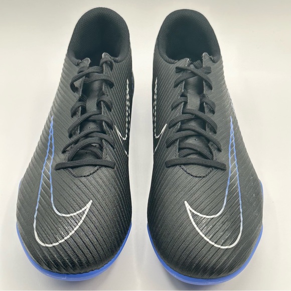 Men’s Nike Mercurial Vapor 15 Soccer Cleats Black Blue Sizes 9.5 Dj5963-040 New - Picture 2 of 10